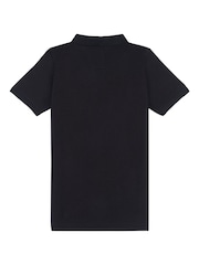 U.S. Polo Assn. Black Boys Double Horsemen 100% Cotton Polo Shirt - Image 6 of 7