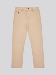U.S. Polo Assn. Brown Core 5 Pocket Trousers - Image 10 of 10