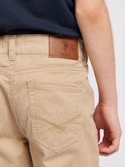 U.S. Polo Assn. Brown Boys Core 5 Pocket Trousers - Image 5 of 8