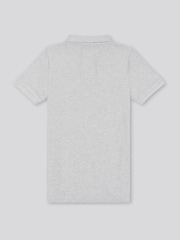 U.S. Polo Assn. Grey Boys Double Horsemen 100% Cotton Polo Shirt - Image 6 of 8