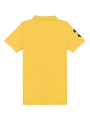 U.S. Polo Assn. Yellow Boys Player 3 Pique 100% Cotton Polo Shirt - Image 7 of 8