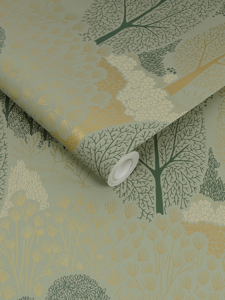 Graham & Brown Sage Scandiscape 10M Wallpaper - Image 3 of 3