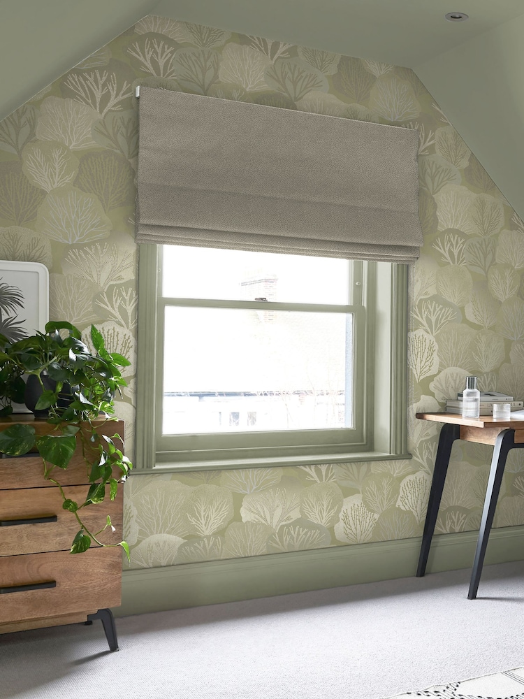 Graham & Brown Sage Twyla 10M Wallpaper - Image 1 of 3