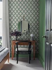 Graham & Brown Green Greenskeeper Geo 10M Wallpaper - Image 1 of 3