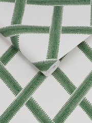 Graham & Brown Green Greenskeeper Geo 10M Wallpaper - Image 3 of 3