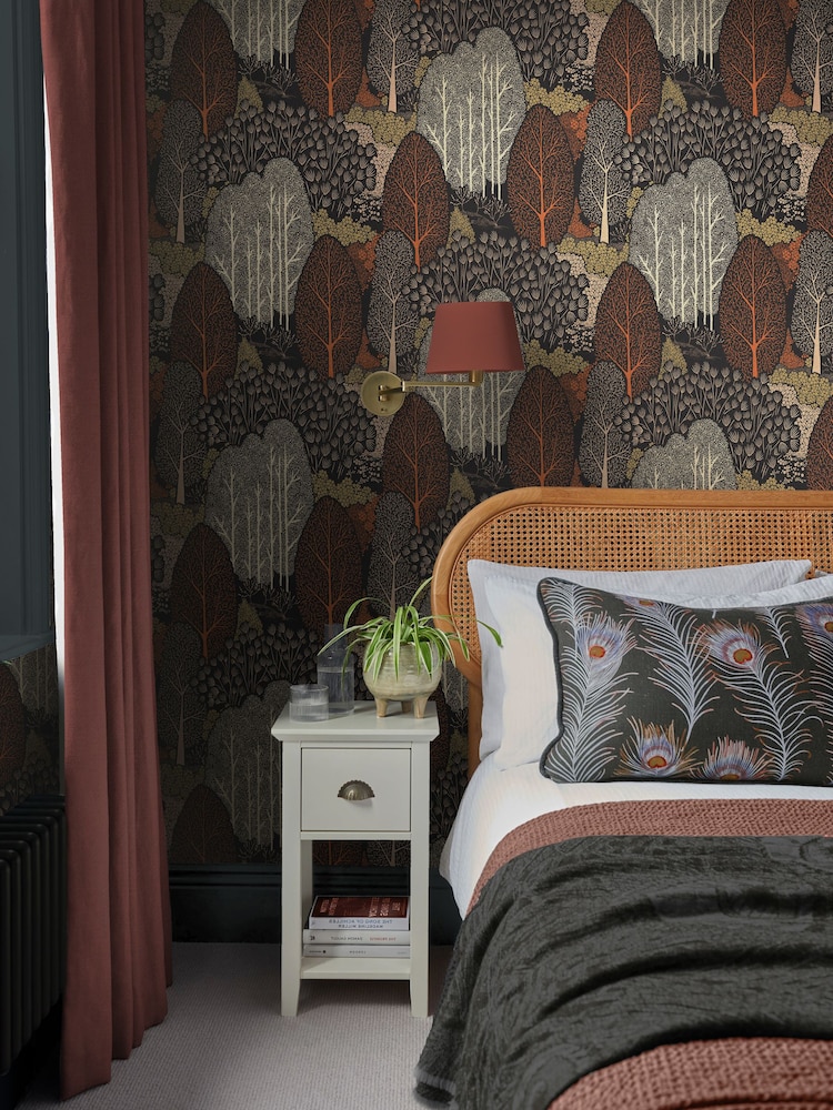 Graham & Brown Alizarin Scandiscape 10M Wallpaper - Image 1 of 3