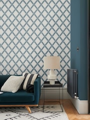 Graham & Brown Ink Greenskeeper Geo 10M Wallpaper - Image 1 of 3
