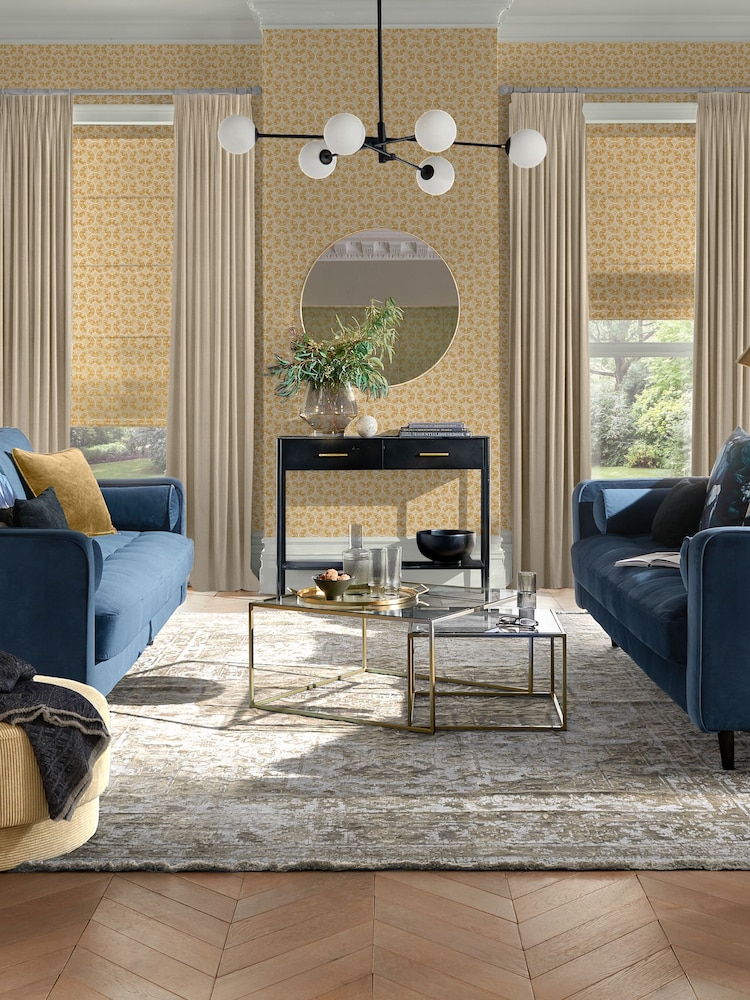 Graham & Brown Ochre Hopwood Cottage 10M Wallpaper - Image 1 of 3
