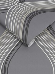 Graham & Brown Slate Euphoria 10M Wallpaper - Image 3 of 3