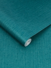 Clarissa Hulse Teal Tisbury 10M Wallpaper - Image 3 of 4