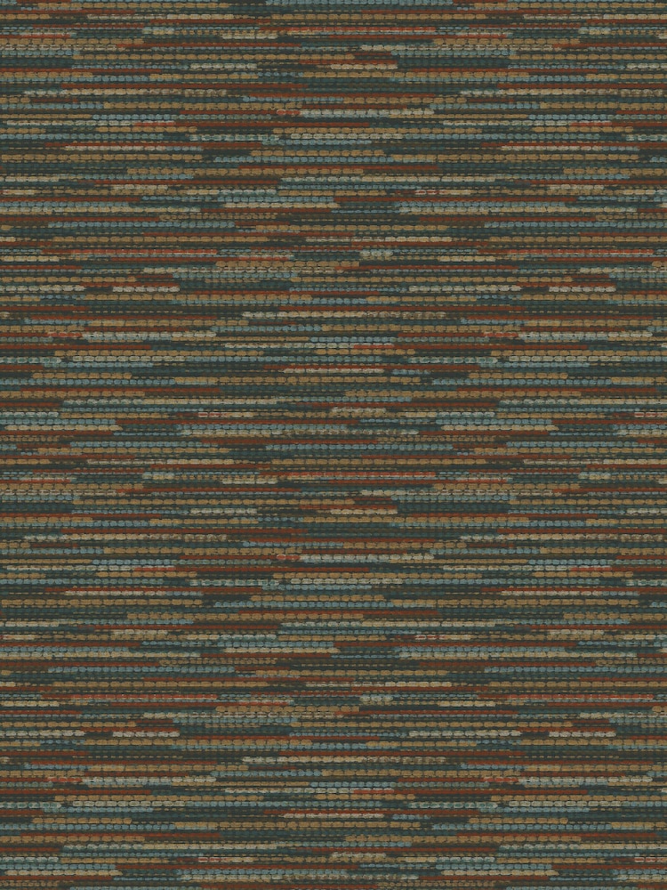 Graham & Brown Bottle Green Empress Grasscloth 10M Wallpaper - Image 2 of 3