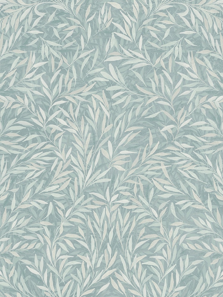 Graham & Brown Breathe Salix Leaves 10M Wallpaper - Image 2 of 3