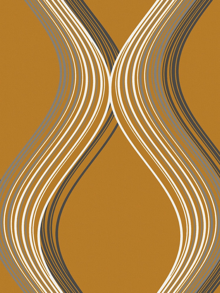 Graham & Brown Yellow Euphoria 10M Wallpaper - Image 2 of 3