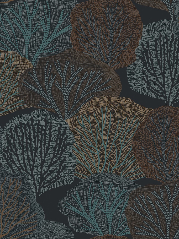 Graham & Brown Midnight Twyla 10M Wallpaper - Image 2 of 3