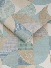 Graham & Brown Calm Stitch Craze 10M Wallpaper - Image 3 of 3
