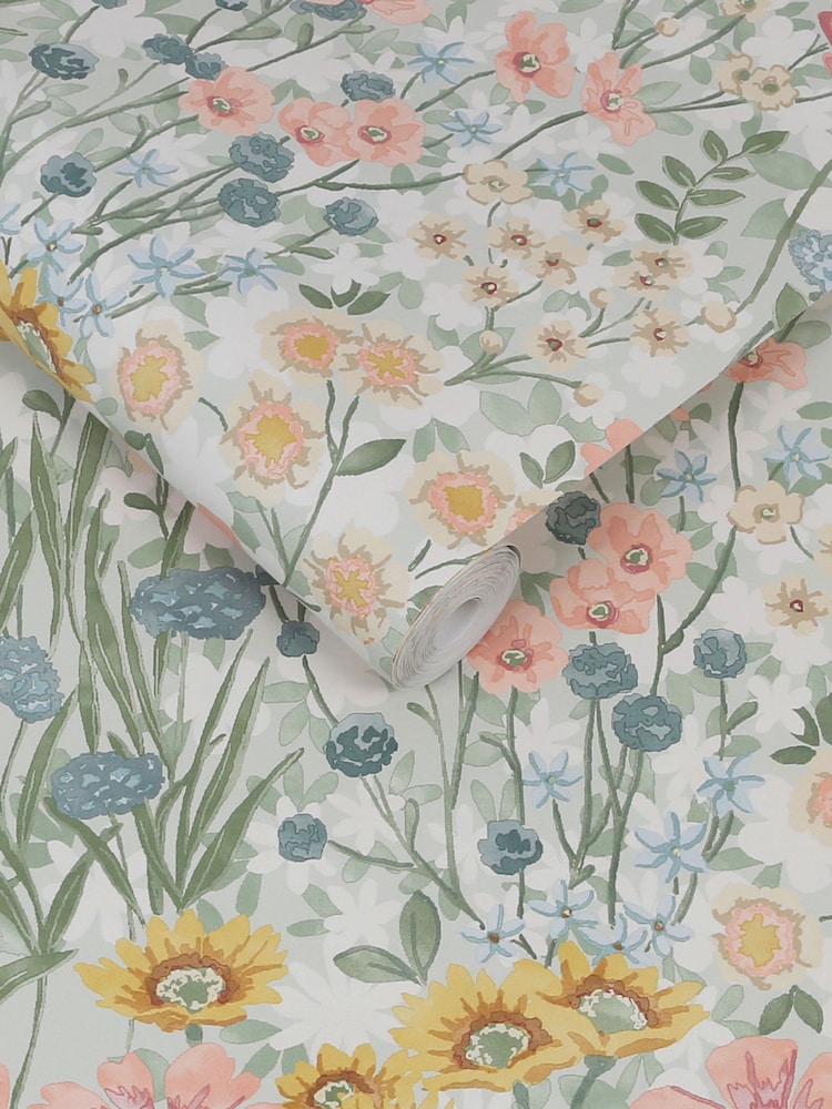 Graham & Brown Day Wallflower 10M Wallpaper - Image 3 of 3