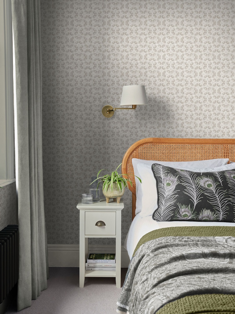 Graham & Brown Neutral Hopwood Cottage 10M Wallpaper - Image 1 of 3