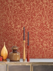 Clarissa Hulse Red Gypsophila 10M Wallpaper - Image 1 of 4