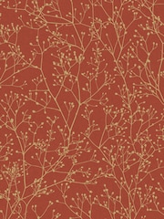 Clarissa Hulse Red Gypsophila 10M Wallpaper - Image 2 of 4