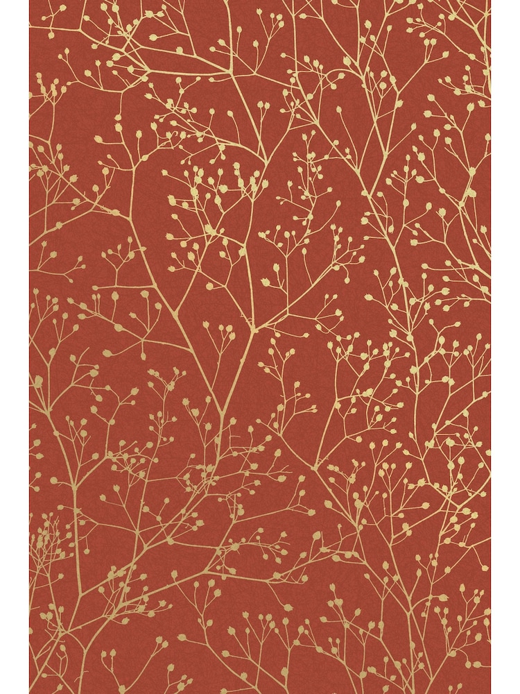 Clarissa Hulse Red Gypsophila 10M Wallpaper - Image 4 of 4