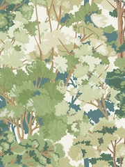 Graham & Brown Sage Folklore Tree 10M Wallpaper - Image 2 of 3