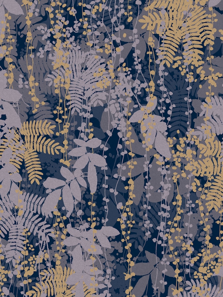 Clarissa Hulse French Navy Canopy 10M Wallpaper - Image 2 of 3