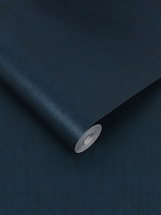 Clarissa Hulse French Navy Tisbury 10M Wallpaper - Image 3 of 3
