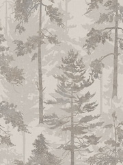 Graham & Brown Stone Norse Forrest 10M Wallpaper - Image 2 of 3