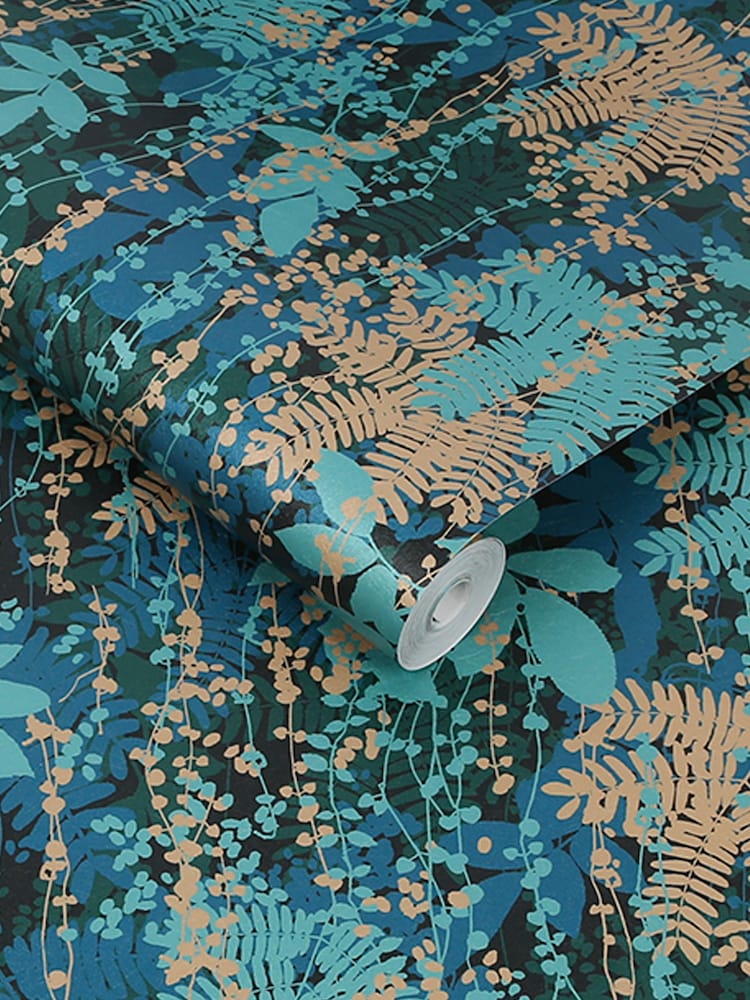 Clarissa Hulse Peacock Canopy 10M Wallpaper - Image 3 of 3 Clarissa Hulse Peacock Canopy 10M Wallpaper - Image 3 of 3