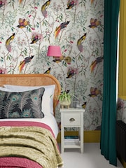 Graham & Brown Day Clavering Birds 10M Wallpaper - Image 1 of 3
