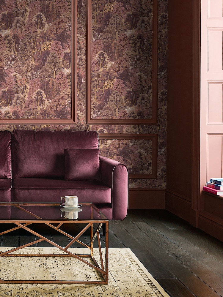 Graham & Brown Mulberry New Eden 10M Wallpaper - Image 1 of 3