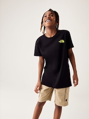 The North Face Teen Vertical Never Stop Exploring 2 Short Sleeve 100% Cotton T-Shirt - Image 3 of 10