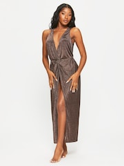 Ann Summers Natural Island Breeze Maxi Dress Beach Cover-Up - Image 1 of 6