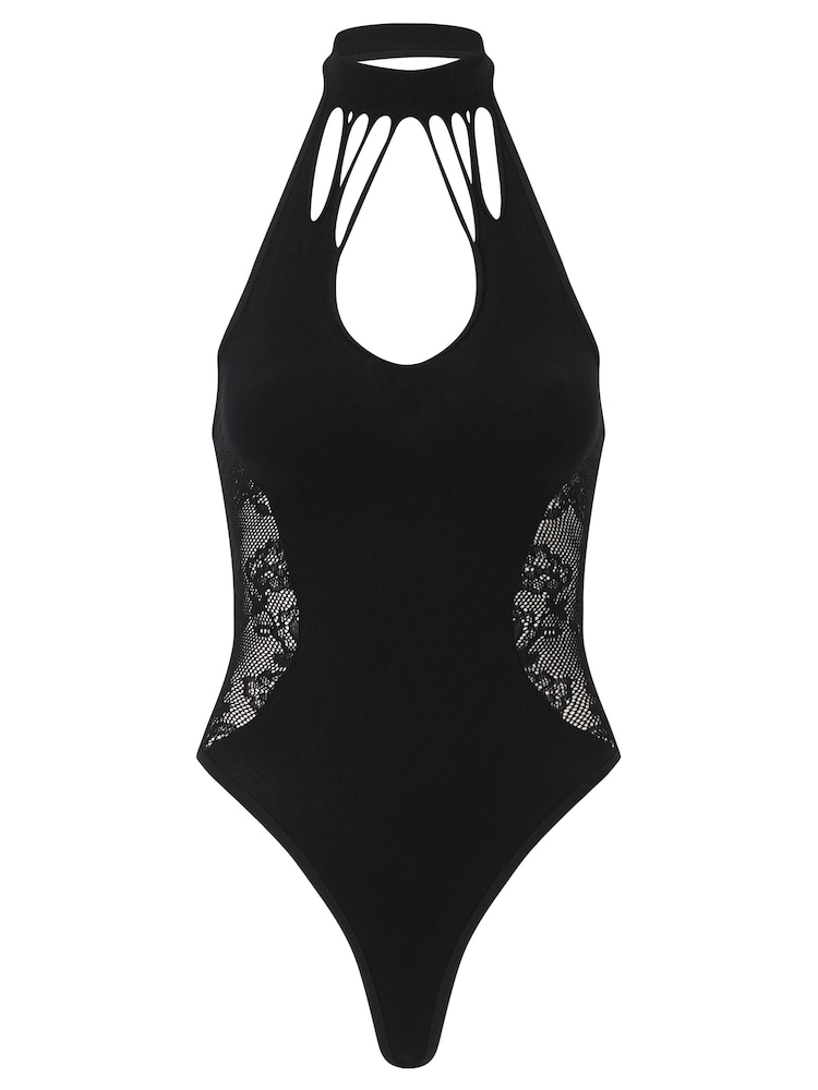 Ann Summers Black Persia Halterneck Body - Image 5 of 5