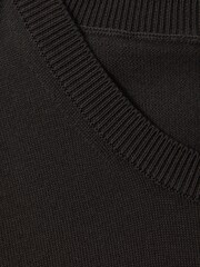 Oscar Jacobson Knitted Cotton Crew Neck T-Shirt - Image 2 of 6