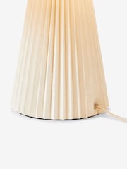 MADE.COM Cream Lila Pleated Table Lamp - Image 6 of 6