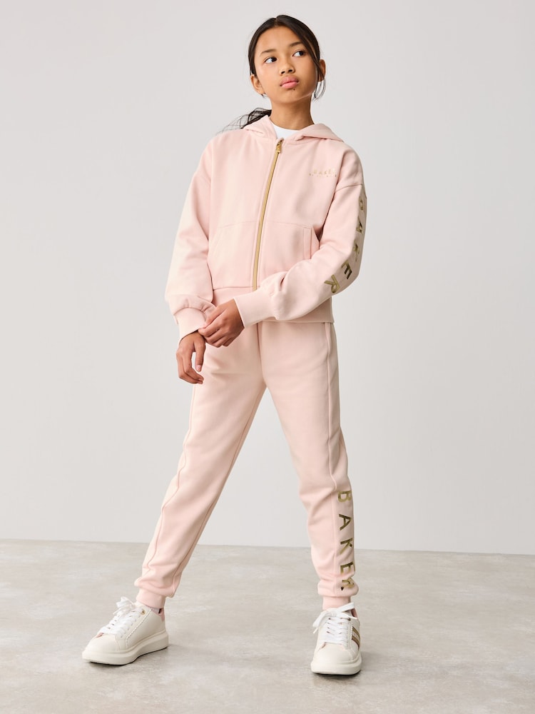 Baker by Ted Baker Pink 3 Piece Sweat Set - Image 1 of 18