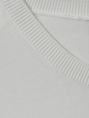 Oscar Jacobson Knitted Cotton Crew Neck T-Shirt - Image 2 of 6