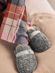 Grey Borg Buckle Mule Slippers - Image 2 of 7