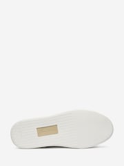 Oliver Sweeney White Perforated Deer Leather Trainers - Image 5 of 5