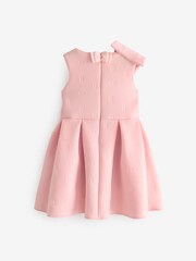 Baker by Ted Baker Bow Embossed Scuba Dress - Image 8 of 11