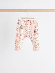 Pink Floral Baby Sweatshirt And Leggings Set - Image 10 of 15