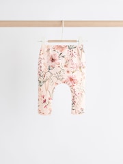 Pink Floral Baby Sweatshirt And Leggings Set - Image 9 of 15