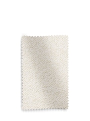 Casual Boucle Natural Oyster Cerys Upholstered Hotel Bed Frame with Ottoman Storage and Mirrors - Image 11 of 11