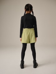 Lime Green Check Shorts (3-16yrs) - Image 3 of 7