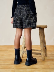 Black Check Shorts (3-16yrs) - Image 3 of 8