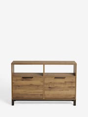 Dark Natural Bronx Shoe Storage Cabinet - Image 9 of 9