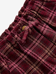 Berry Red Check Shorts (3-16yrs) - Image 7 of 7