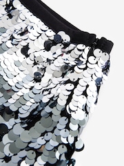 Black/Silver Sequin Skirt (3-16yrs) - Image 7 of 8