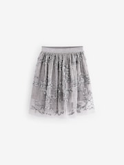 Silver Lace Sequin Skirt (3-16yrs) - Image 5 of 8